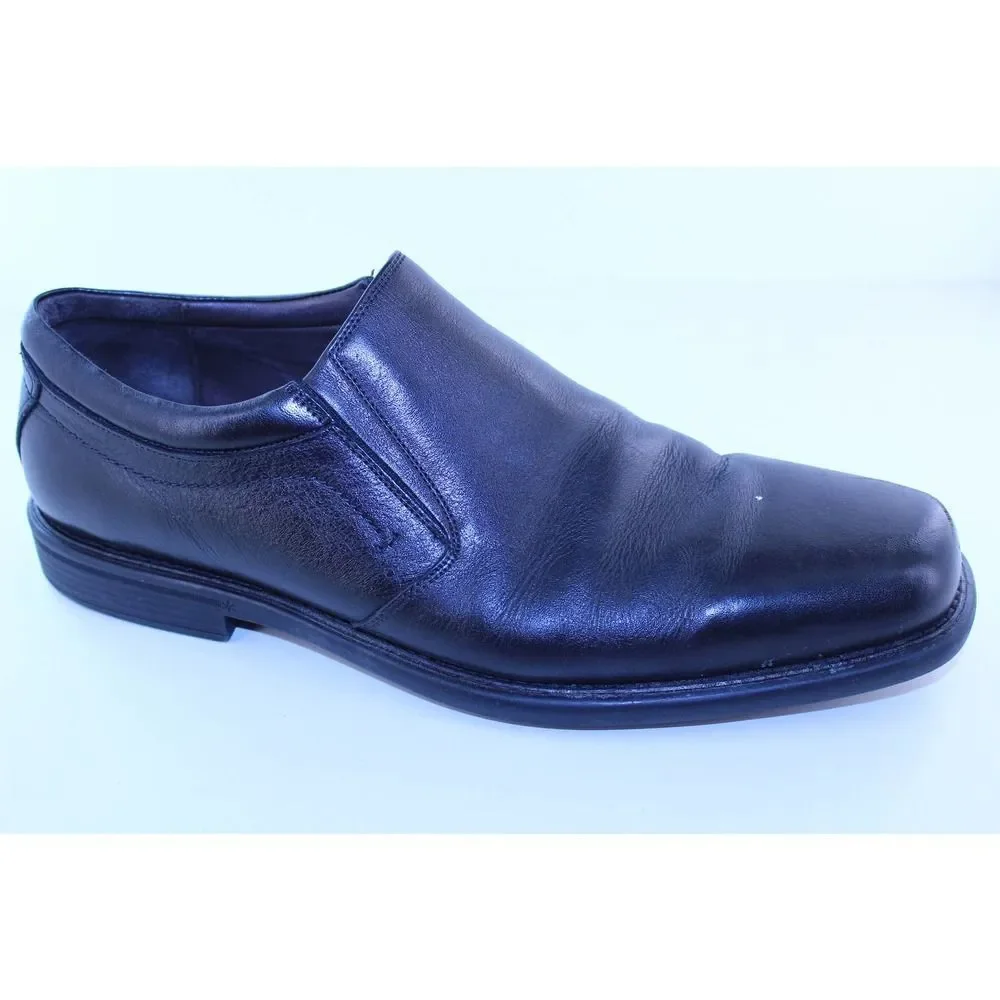 Johnston & Murphy Cullis Black Leather Loafers 12M